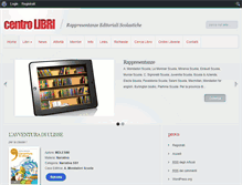 Tablet Screenshot of centrolibri.net